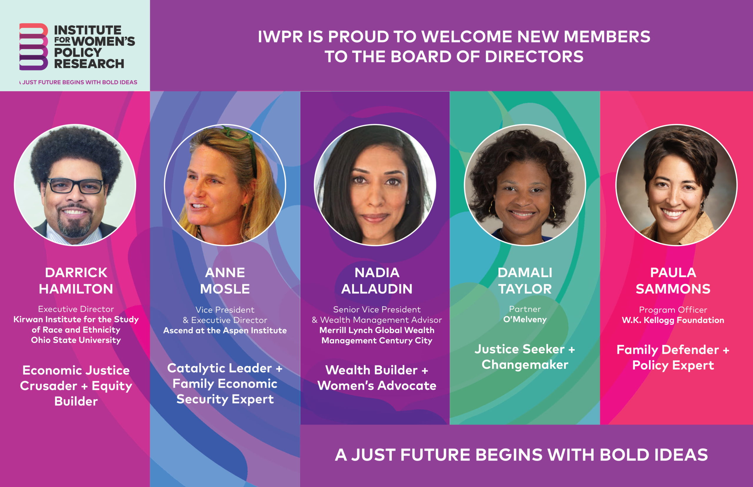 IWPR New Board Social Cards - Institute for Women’s Policy Research
